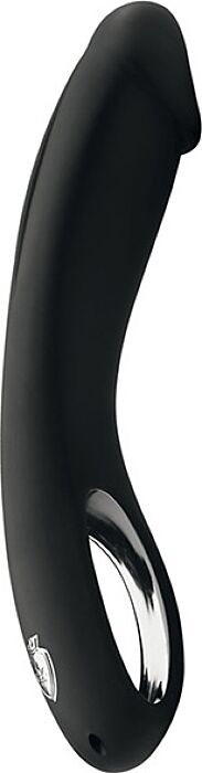 MYSTIM CHARGING CHESTER E-STIM DILDO, SEXY BLACK