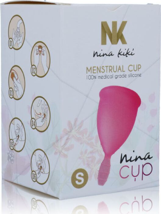 Nina cup copa menstrual talla s rosa