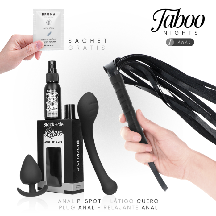 TABOO NIGHTS Anale set 1: ANAL starterspakket TABOO NIGHTS Anale set 1: ANAL starterspakket