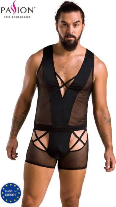 Pack Lencería PASSION Men Oscar Negro L/XL