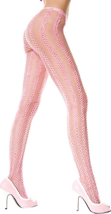 Netpanty Music Legs met verticale tekening Netpanty Music Legs met verticale tekening