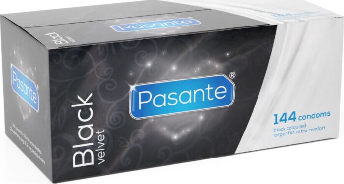 Preservatieven PASANTE Black Velvet | Elegante uitstraling Preservatieven PASANTE Black Velvet | Elegante uitstraling