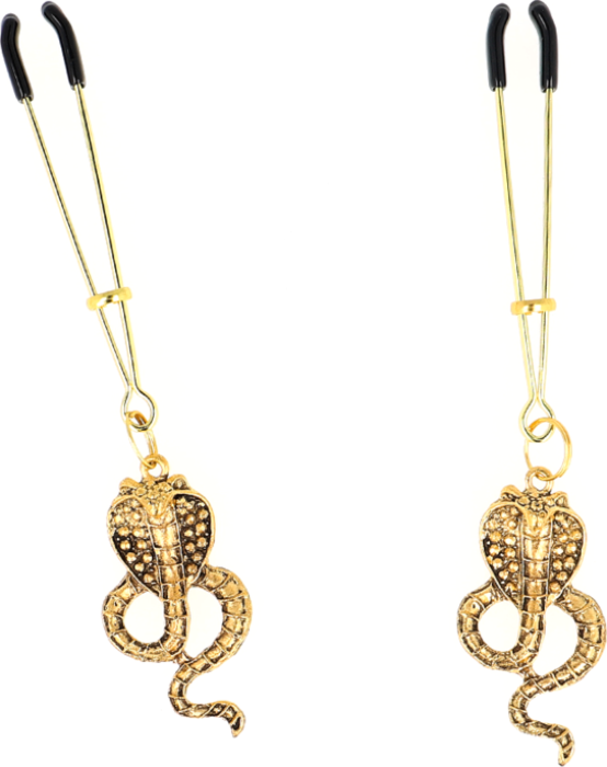 Pinzas para Pezones KINK Cobra 6 cm Estimulantes Pinzas para Pezones KINK Cobra 6 cm Estimulantes