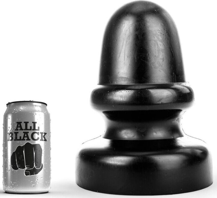 Anaalplug ALL BLACK 23 cm voor gevorderden Anaalplug ALL BLACK 23 cm voor gevorderden
