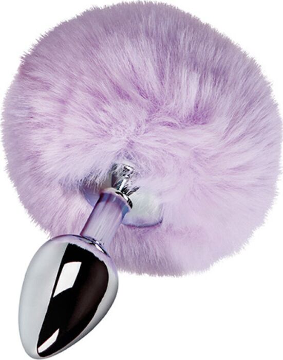 Anaalplug S Pleasures Metal LUA met pompom Anaalplug S Pleasures Metal LUA met pompom