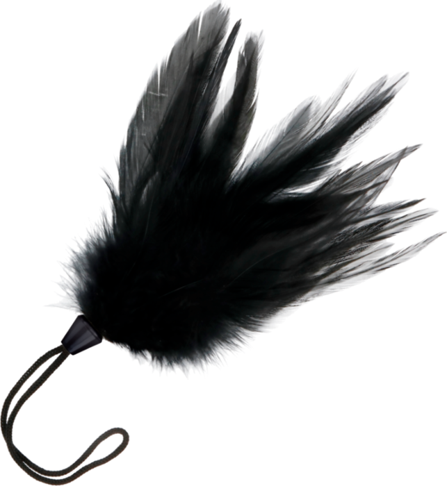 Pluma Stimulerend DARKNESS 17 cm voor erotische spelletjes