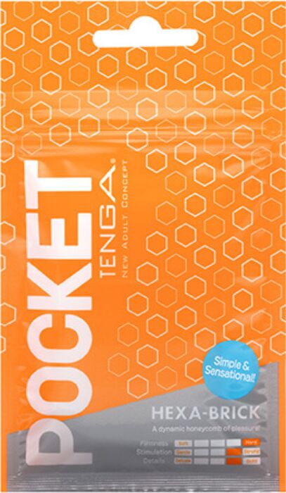 POCKET TENGA HEXA-BRICK POCKET TENGA HEXA-BRICK