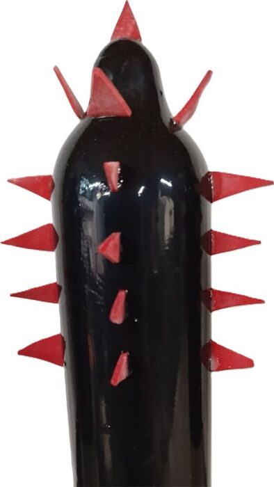 Preservativo Condomerie Cactus Negro XL - Diseño Único Preservativo Condomerie Cactus Negro XL - Diseño Único