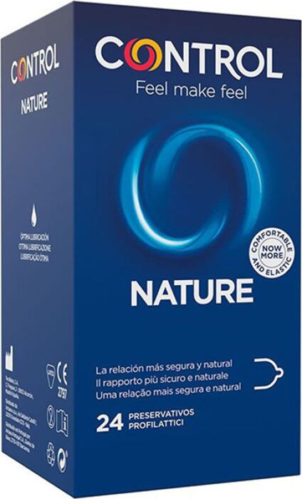 CONTROL Adapta Nature Preservativos 24 stuks - Transparant en met glijmiddel CONTROL Adapta Nature Preservativos 24 stuks - Transparant en met glijmiddel