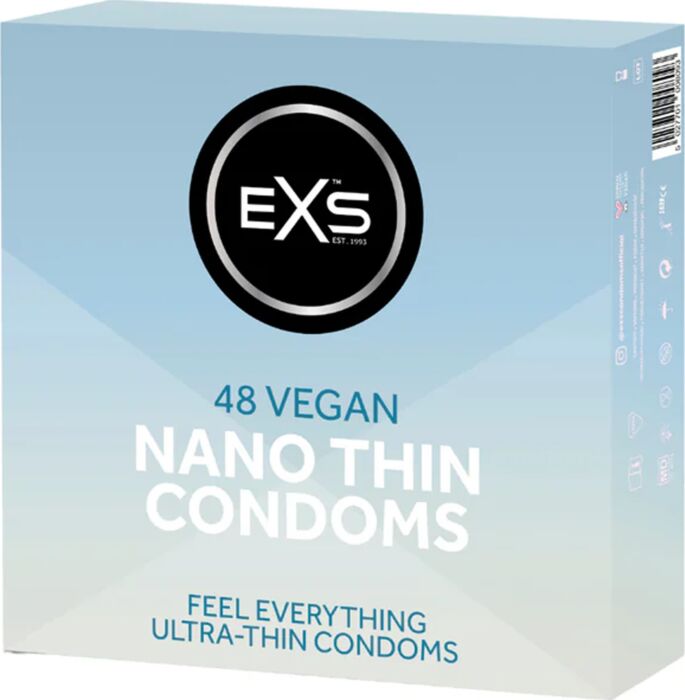 EXS Nano Thin 48's ultradunne latexcondooms