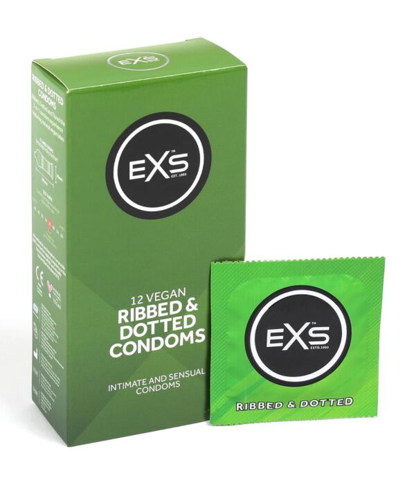 Preservatieven Exs Ribbed & Dotted met extra stimulatie