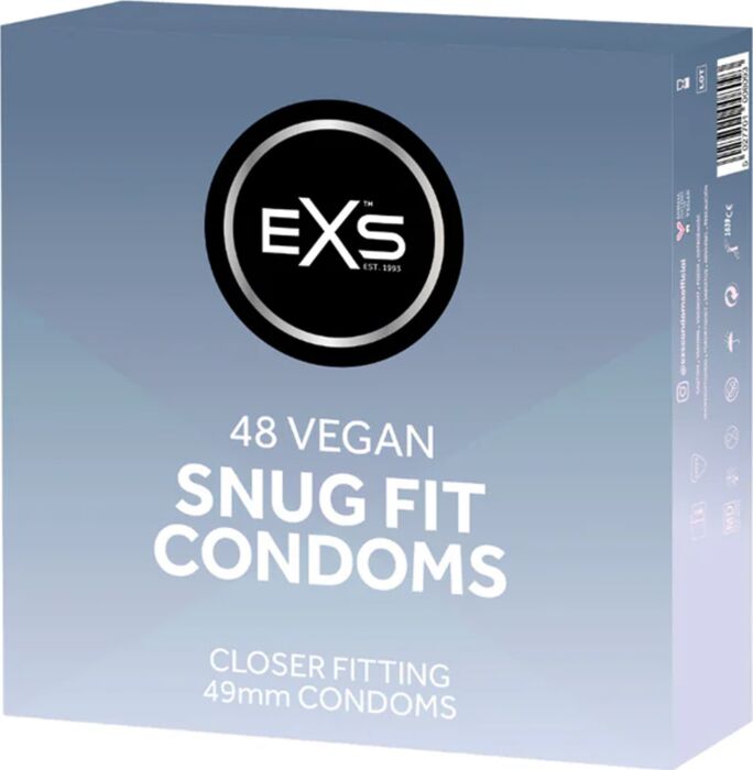Condooms EXS Snug fit 48s smalle pasvorm Condooms EXS Snug fit 48s smalle pasvorm