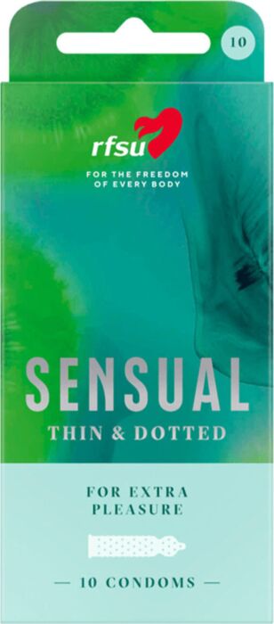 Condoom RFSU Näkken met noppen en anatomische pasvorm