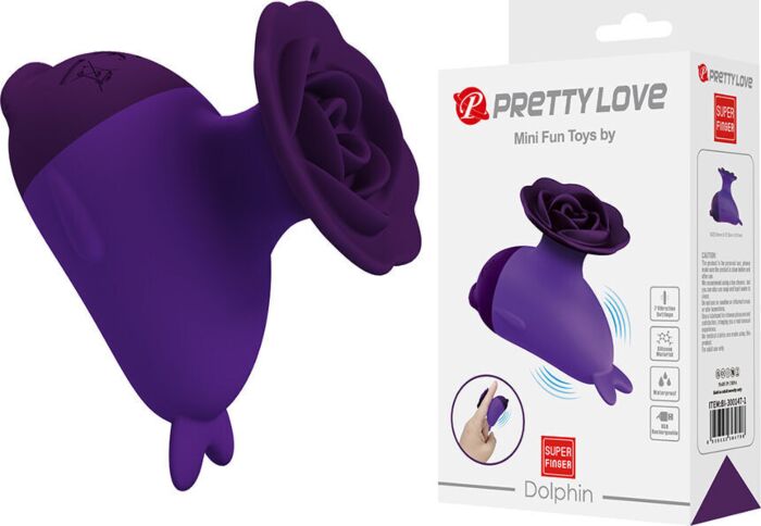 PRETTY LOVE - DOLPHIN MINI VIBRADOR CON SUJECIÓN PRETTY LOVE - DOLPHIN MINI VIBRADOR CON SUJECIÓN