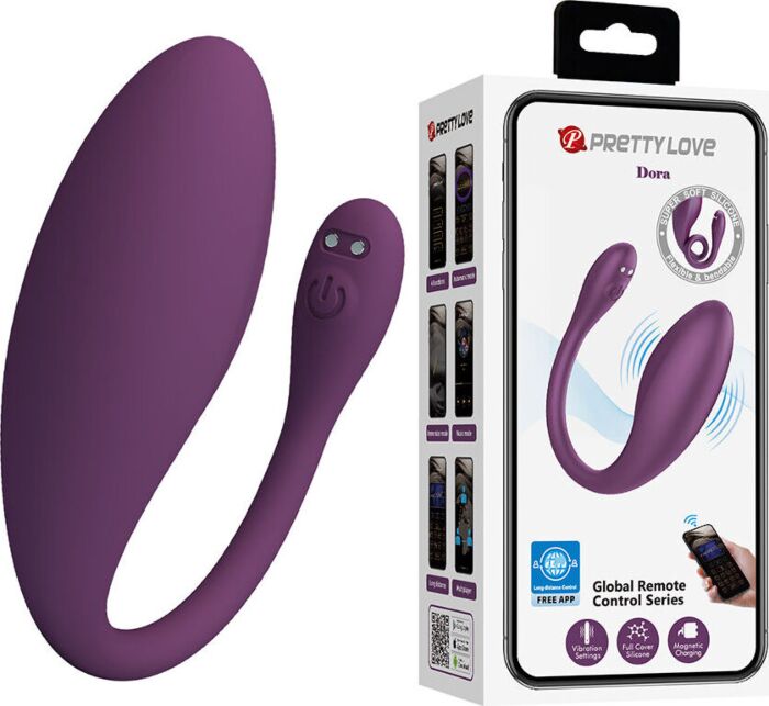 Vibrator Pretty Love Dora met App Controle Vibrator Pretty Love Dora met App Controle
