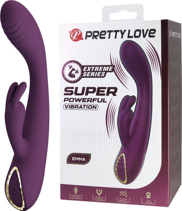Vibrador Rabbit Pretty Love Emma met intensieve stimulatie