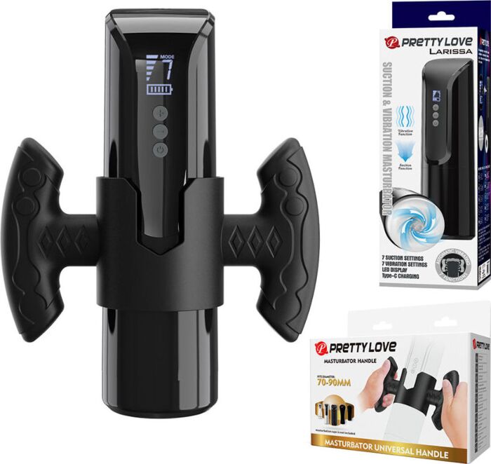 Masturbator Pretty Love Larissa met zuig- en trillingfunctie Masturbator Pretty Love Larissa met zuig- en trillingfunctie