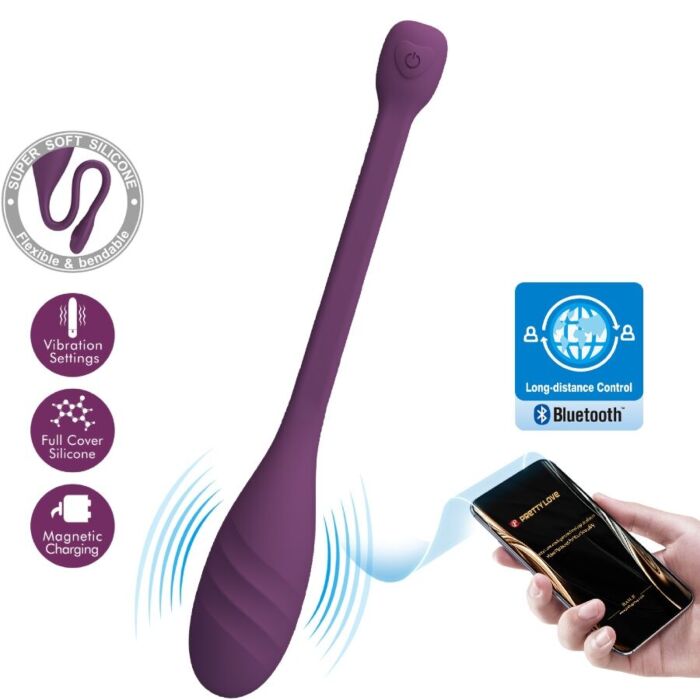 Vibrator Pretty Love Leviathan met app bediening