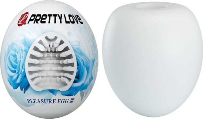Masturbator Pretty Love Ei met Stimulerende Textuur Masturbator Pretty Love Ei met Stimulerende Textuur