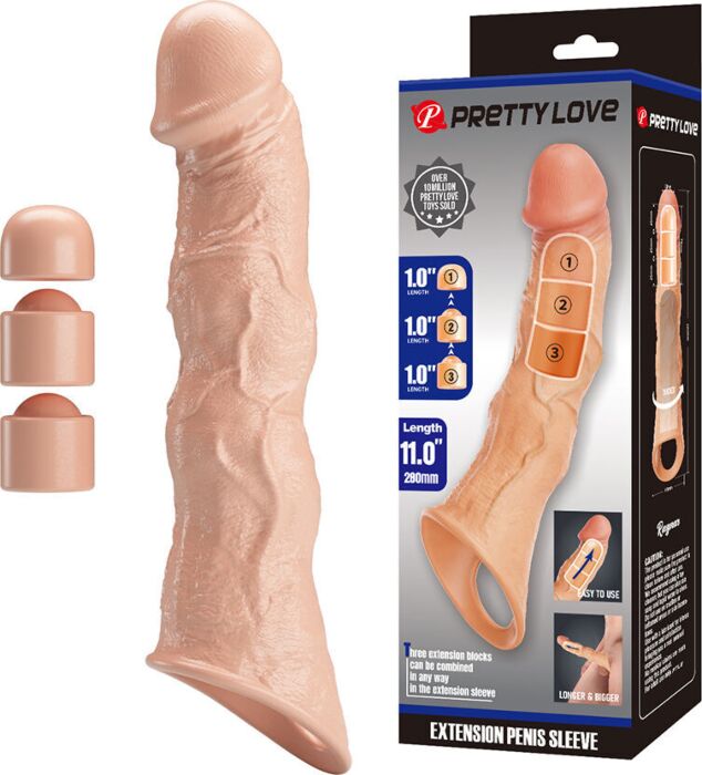 Funda Extensora Pretty Love Ragnar met Aanpasbare Diepte Funda Extensora Pretty Love Ragnar met Aanpasbare Diepte