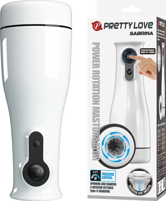 Masturbator Pretty Love Sabrina met rotatie Masturbator Pretty Love Sabrina met rotatie