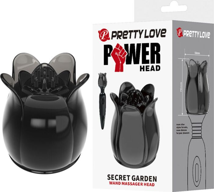 Massagekop Pretty Love Secret Garden met veelzijdig ontwerp Massagekop Pretty Love Secret Garden met veelzijdig ontwerp