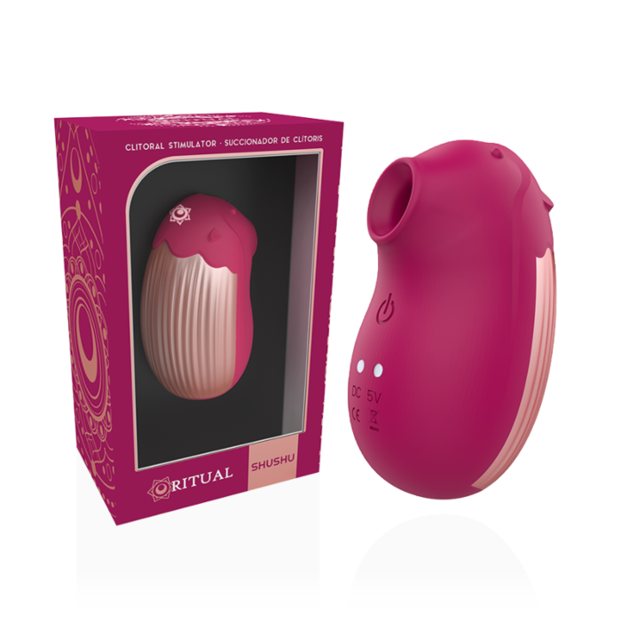 Clitoris zuiger RITHUAL Shushu 2.0 met vibratie