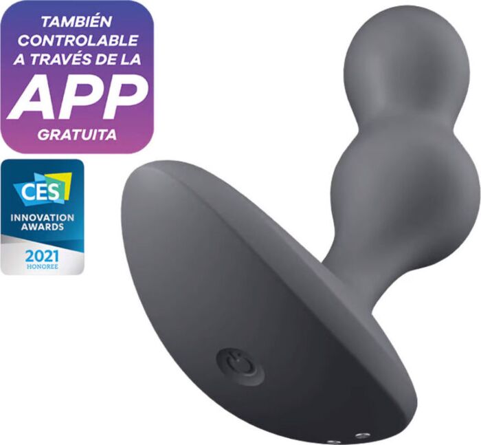 Satisfyer Deep Plug Vibrador Gris Satisfyer Deep Plug Vibrador Gris