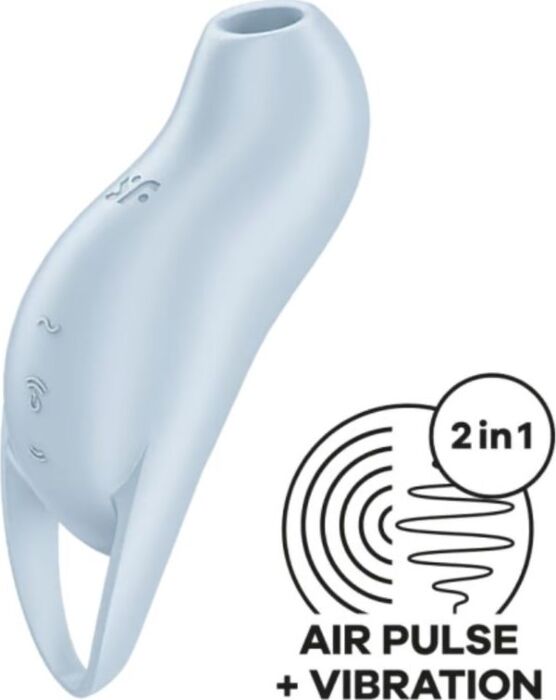 Stimulator Satisfyer Pocket Pro 1 met luchtdrukfunctie Stimulator Satisfyer Pocket Pro 1 met luchtdrukfunctie