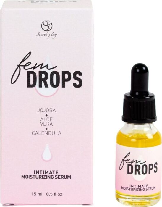 SECRETPLAY Fem Drops intiem hydraterend serum 15 ml