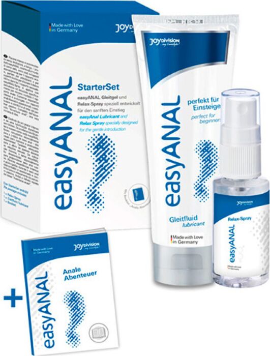 JOYDIVISION EASYANAL Starterset glijmiddel en spray voor anaal JOYDIVISION EASYANAL Starterset glijmiddel en spray voor anaal