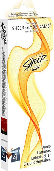 Dams Seks Oral SHEER GLYDE - Zijdezacht Latex Dams Seks Oral SHEER GLYDE - Zijdezacht Latex