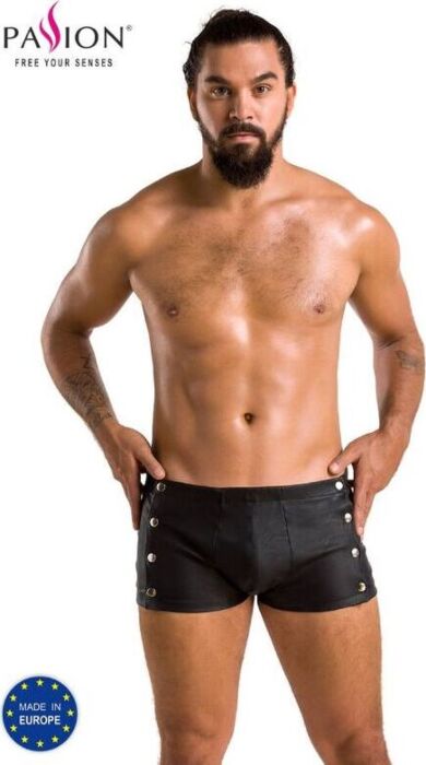 Short David Negro PASSION MEN L/XL - Elegancia y confort Short David Negro PASSION MEN L/XL - Elegancia y confort