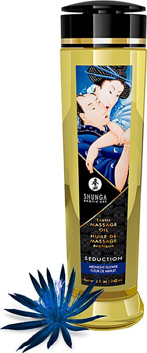 Shunga Massage Oil Seduction - Flores de Medianoche Shunga Massage Oil Seduction - Flores de Medianoche