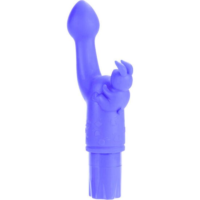 Silicone conejito vibrador kiss morado Silicone conejito vibrador kiss morado