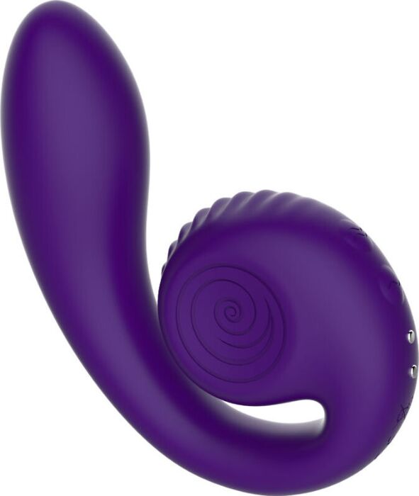 Snail vibe - gizi estimulador dual violeta
