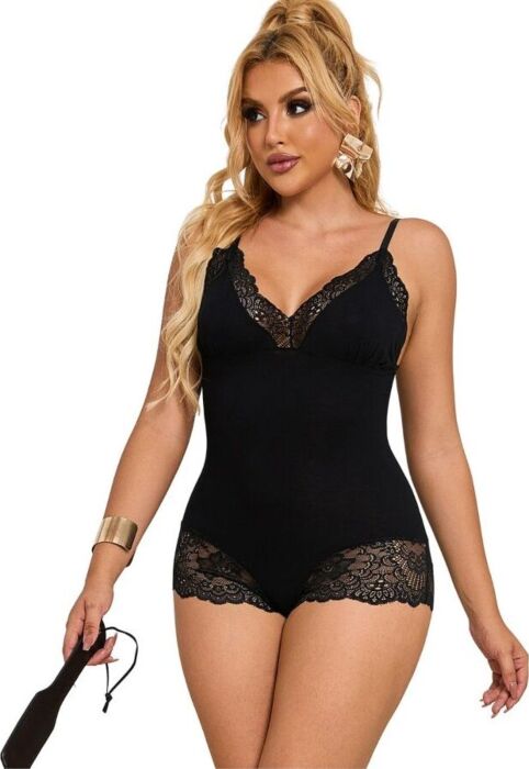 Teddy Sublime Sublime Bodies Encaje Floral Negro Teddy Sublime Sublime Bodies Encaje Floral Negro