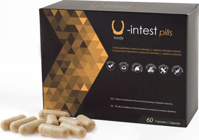U-INTEST Pills 500COSMETICS Cuidado Digestivo Natural