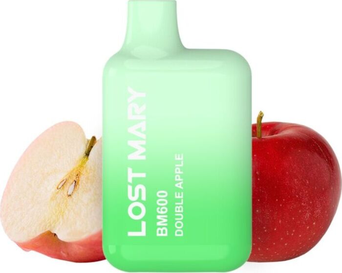 Vaper Descartable Lost Mary BM600 Doble Manzana Vaper Descartable Lost Mary BM600 Doble Manzana