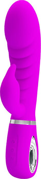 Vibrator Pretty Love Prescott konijnstimulator met 2 motoren