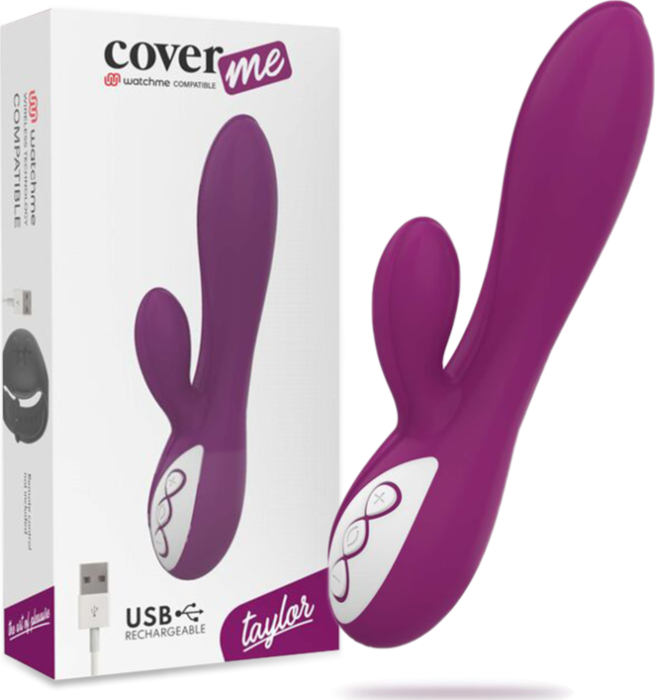 Vibrador COVERME Taylor met afstandsbediening en 12 standen