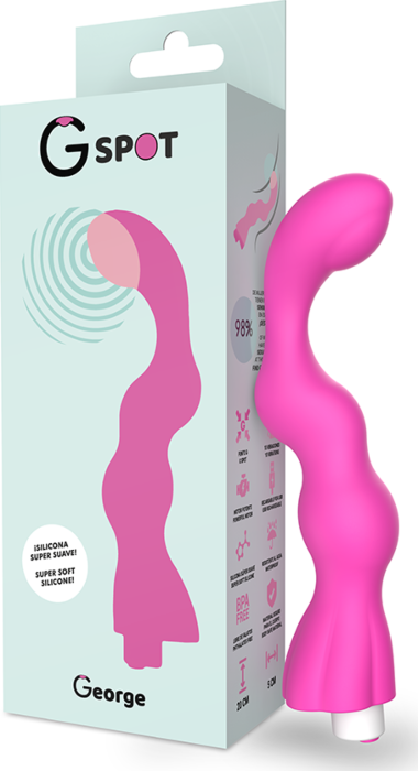 Vibrador G-SPOT George voor G-spot stimulatie Vibrador G-SPOT George voor G-spot stimulatie