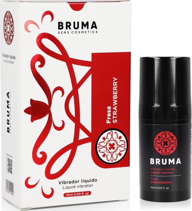 Vibrador Líquido Bruma Fresa - Placer y Sabor