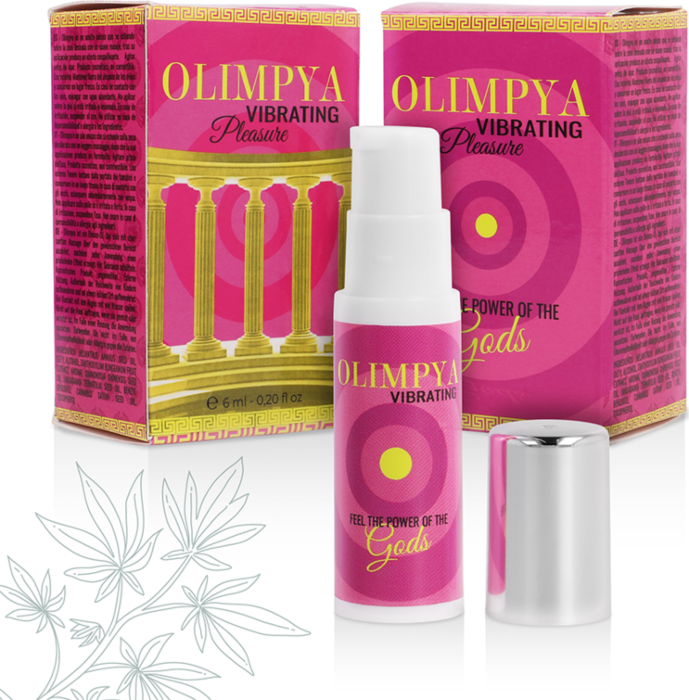 Vibrator vloeistof OLIMPYA Power met cannabiszaadolie