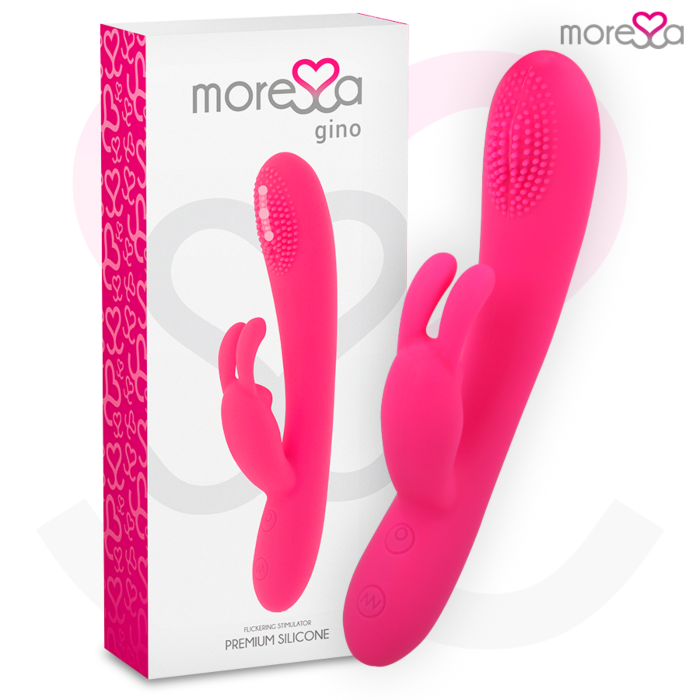 Vibrador MORESSA GINO met Tickling-systeem voor G-spot stimulatie