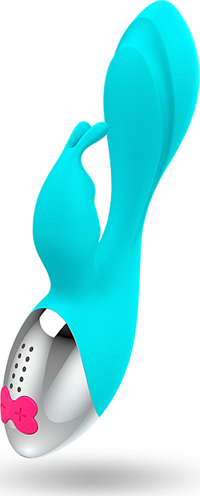 Rabbit vibrador HAPPY LOKY MIKI voor dubbele stimulatie