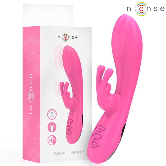 Vibrador Rabbit Intense Randall 10 Modos Rosa