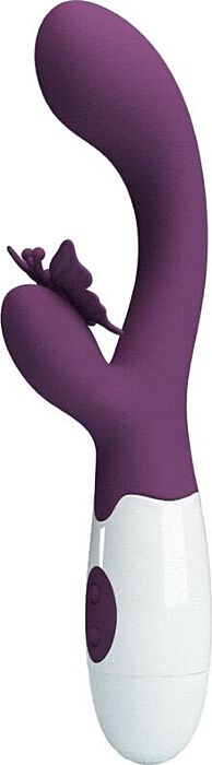 Vibrador Rabbit Pretty Love Butterfly Kiss Morado