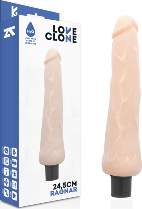 Realistisch Vibrador LOVECLONE RAGNAR met Zelf-smering Realistisch Vibrador LOVECLONE RAGNAR met Zelf-smering