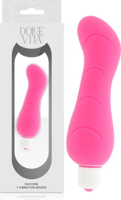 DOLCE VITA - G-SPOT VIBRADOR SILICONA DOLCE VITA - G-SPOT VIBRADOR SILICONA